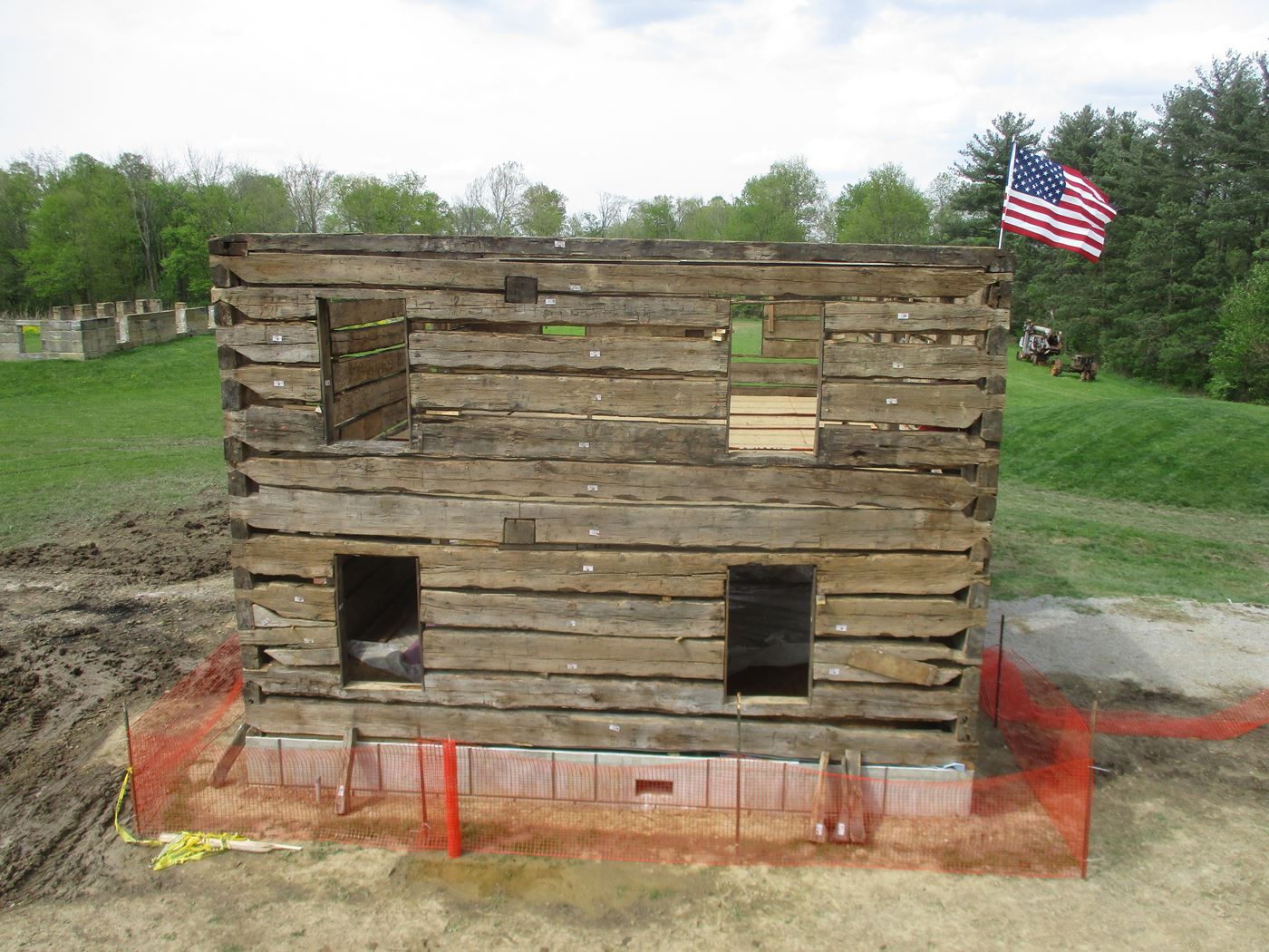 Beck Reef Log Home Reassembly 1830 Ohio Log Cabin 21