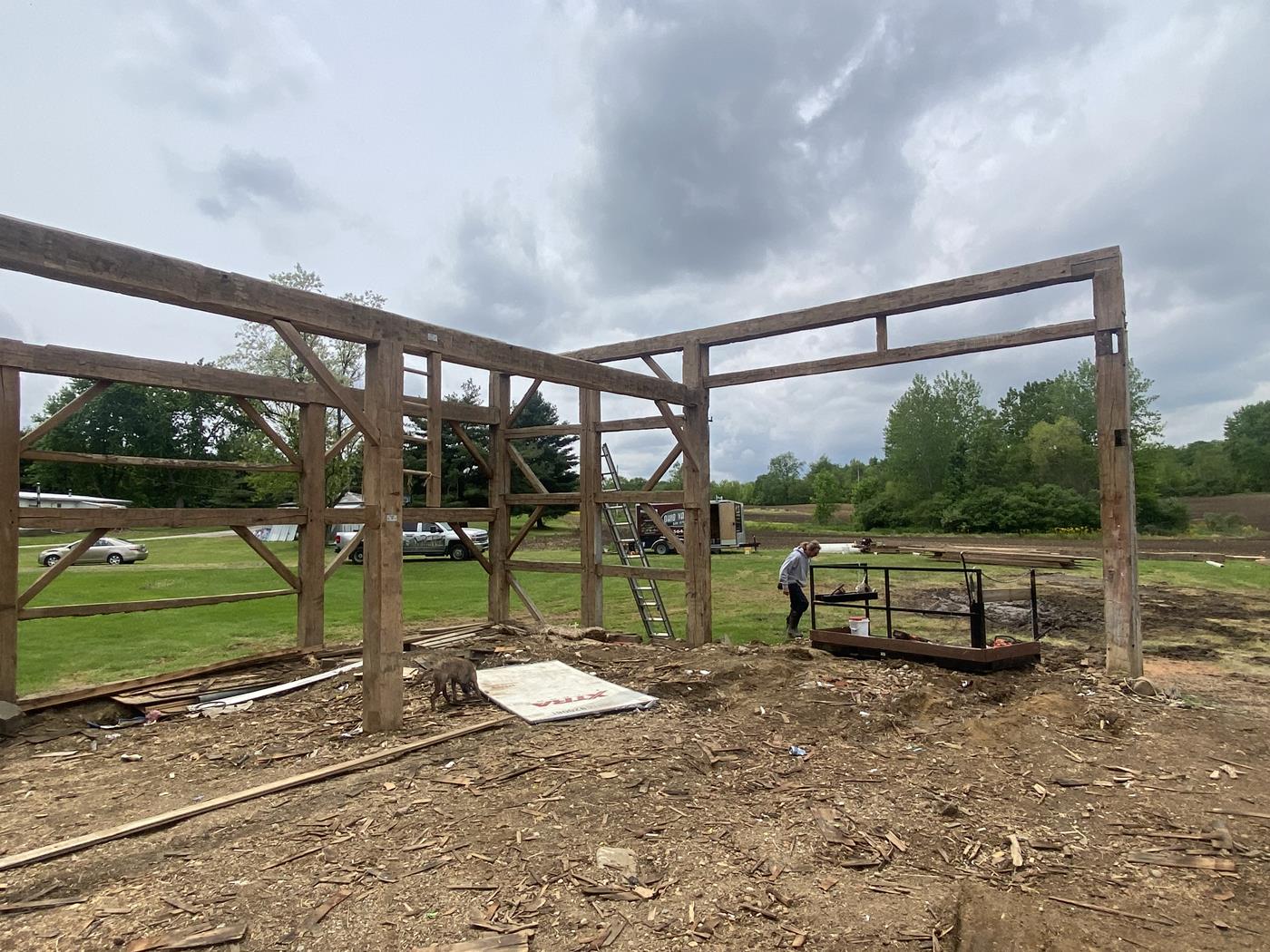 https://www.ohiovalleybarnsalvage.com/images/Harvey Barn Frame Ohio Valley Barn Salvage - Your Source For Reclaimed Lumber