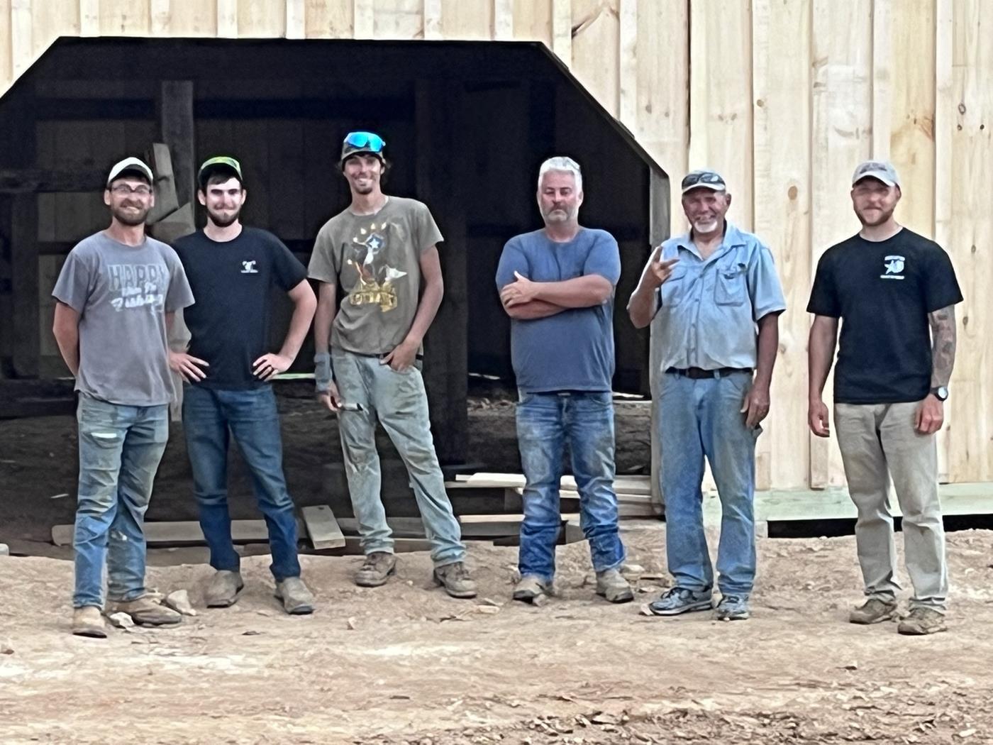 Historic King Repurposed Barn Frame Ohio Barn Salvage 70