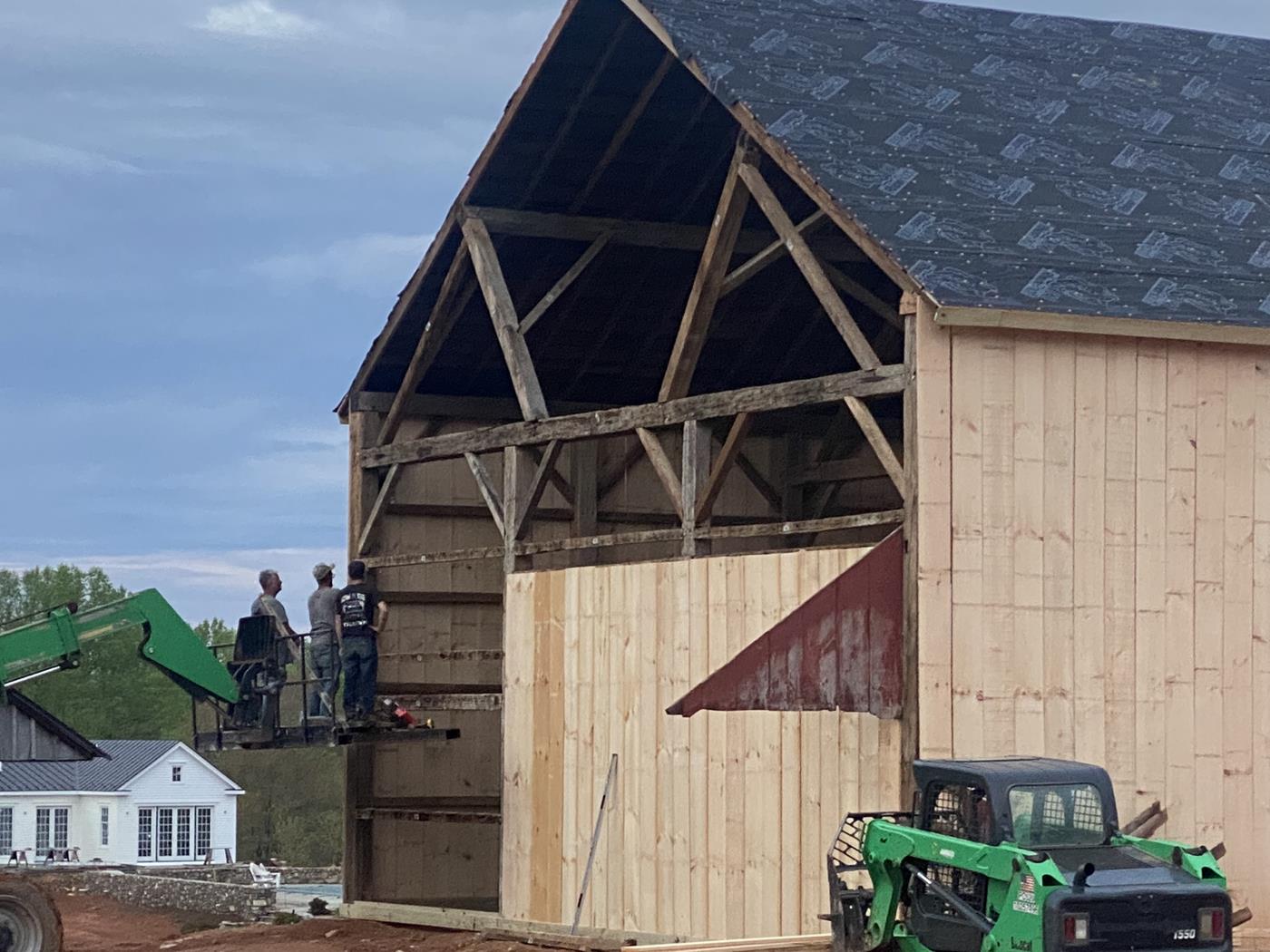 Historic King Repurposed Barn Frame Ohio Barn Salvage 77