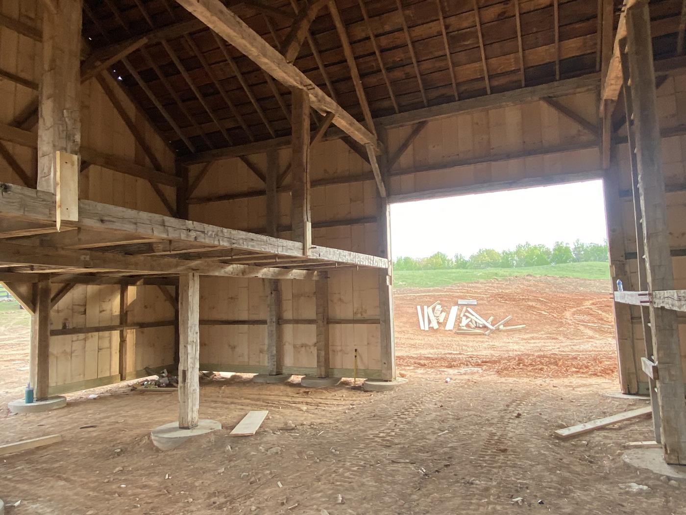 Historic King Repurposed Barn Frame Ohio Barn Salvage 80