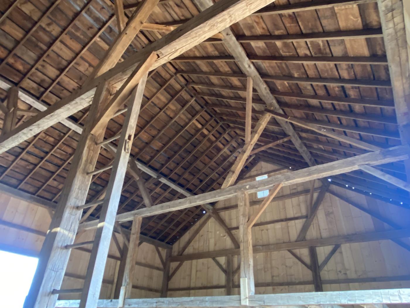 Historic King Repurposed Barn Frame Ohio Barn Salvage 83