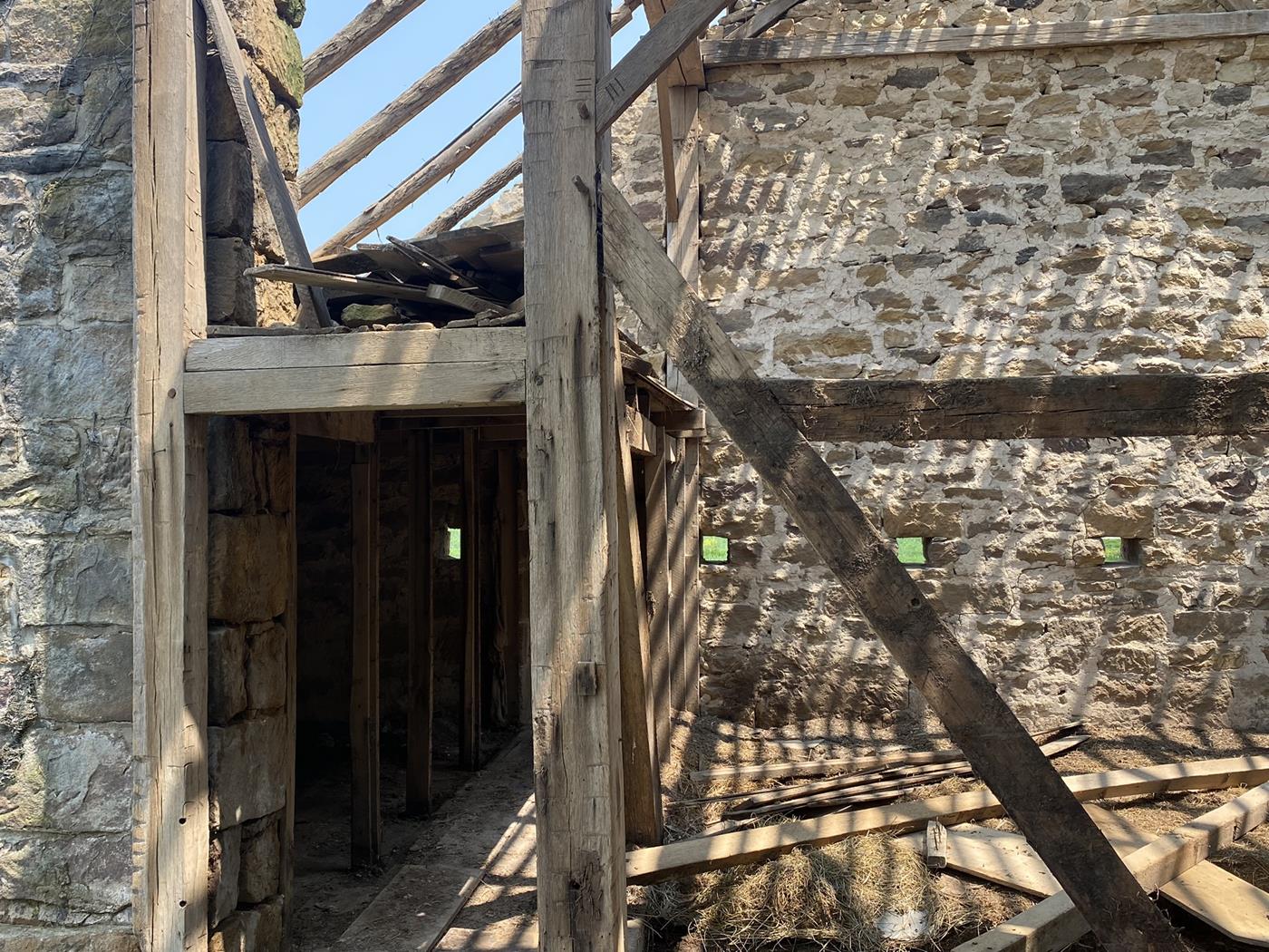 Historic Kurtz Stone Barn Frame 32