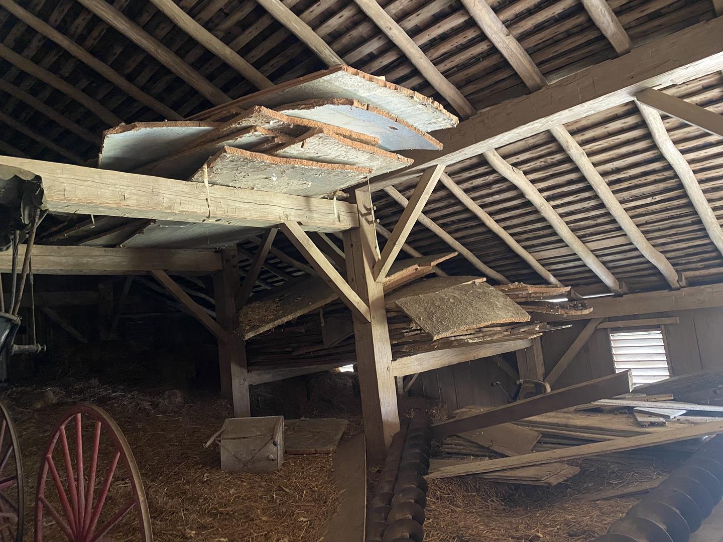 Historic Orr Barn Frame Ohio 14