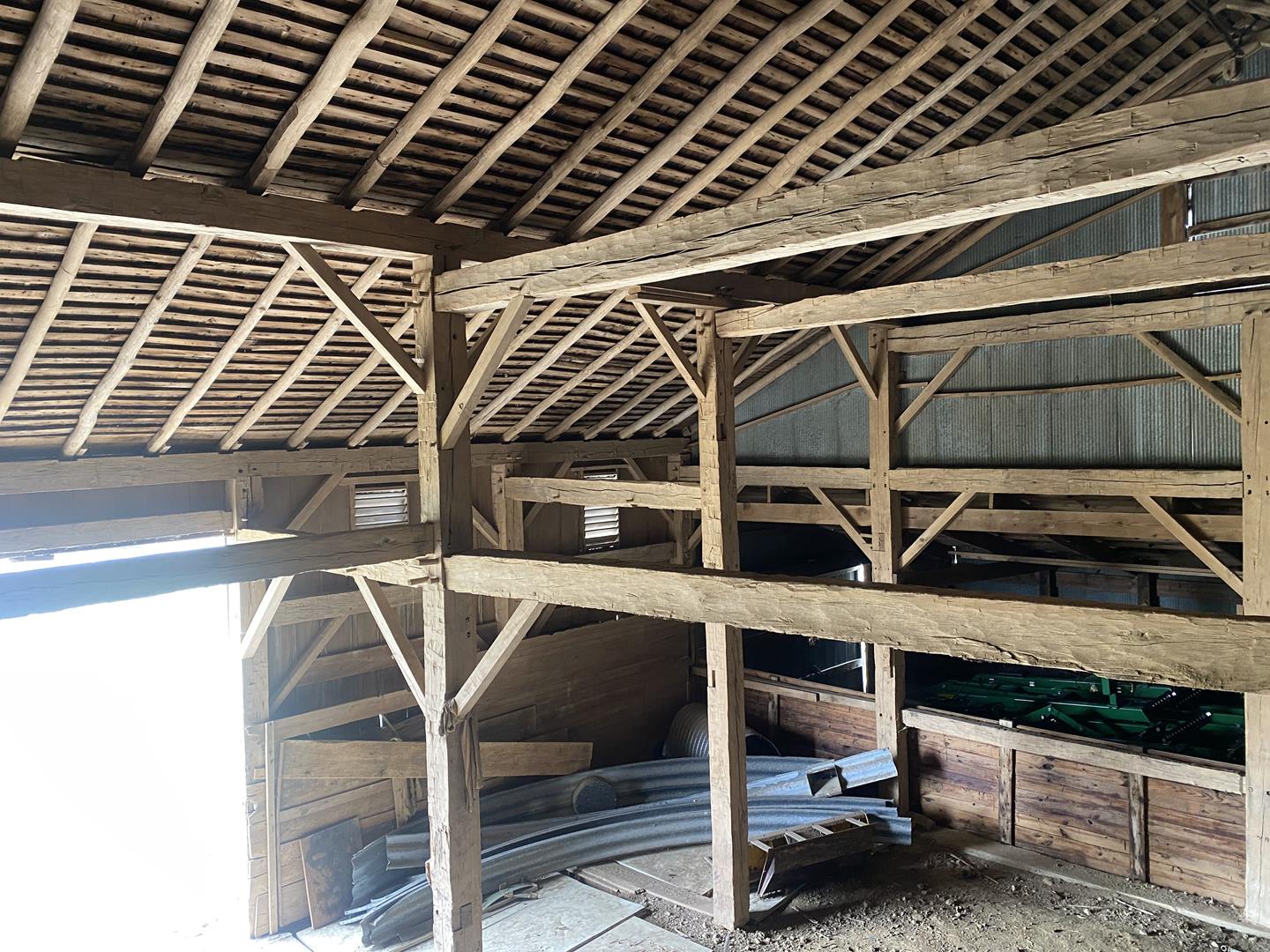 Historic Orr Barn Frame Ohio 24