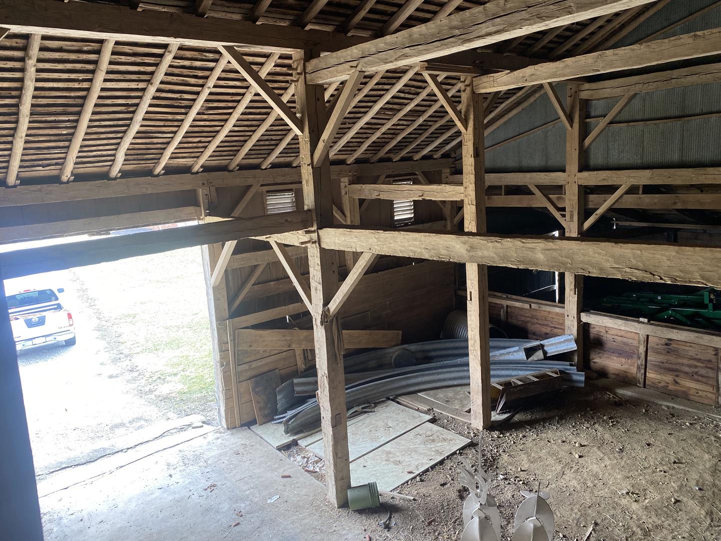 Historic Orr Barn Frame Ohio 49