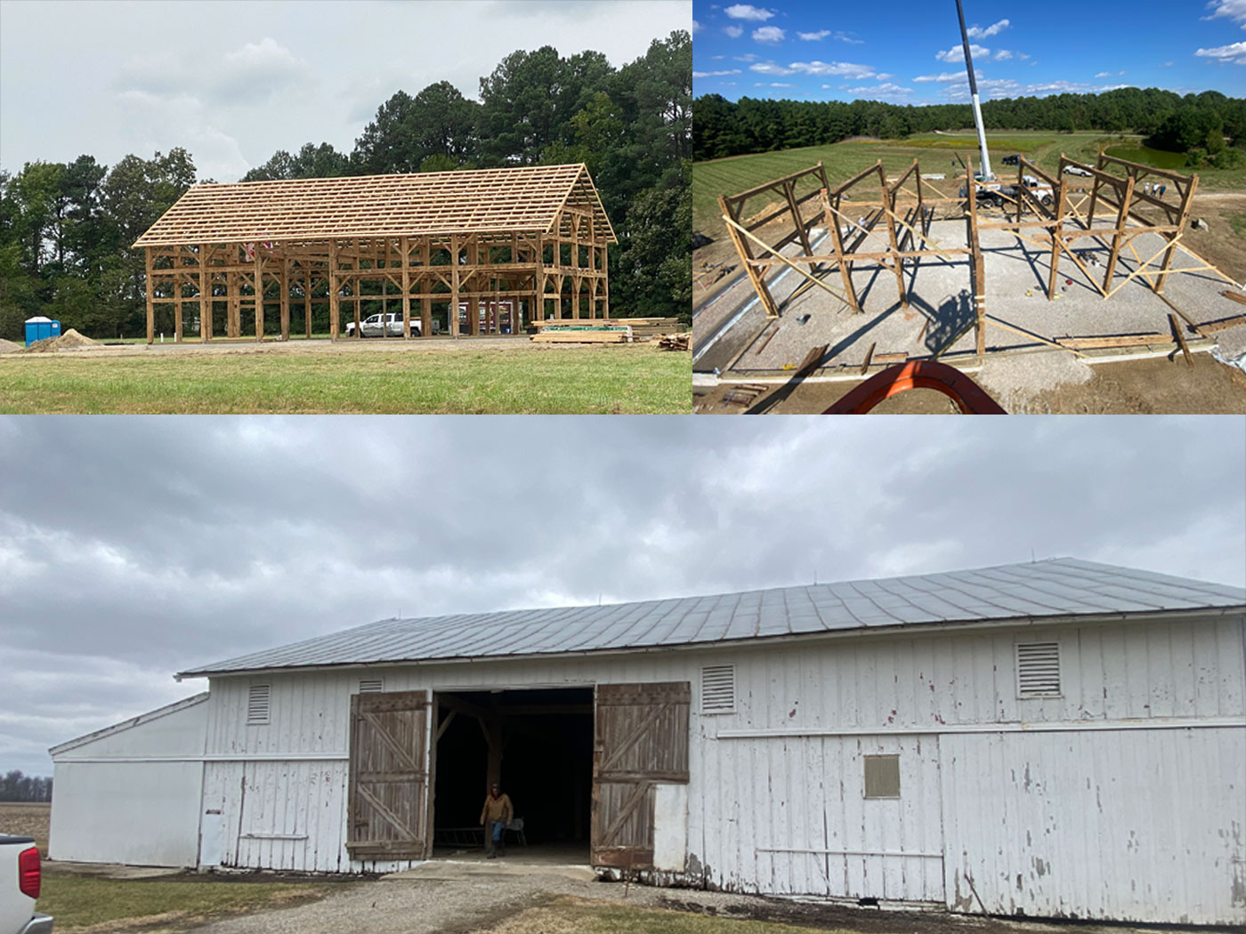 Ohio Valley Barn Salvage - Orr/McCrery Repurposed Barn Frame