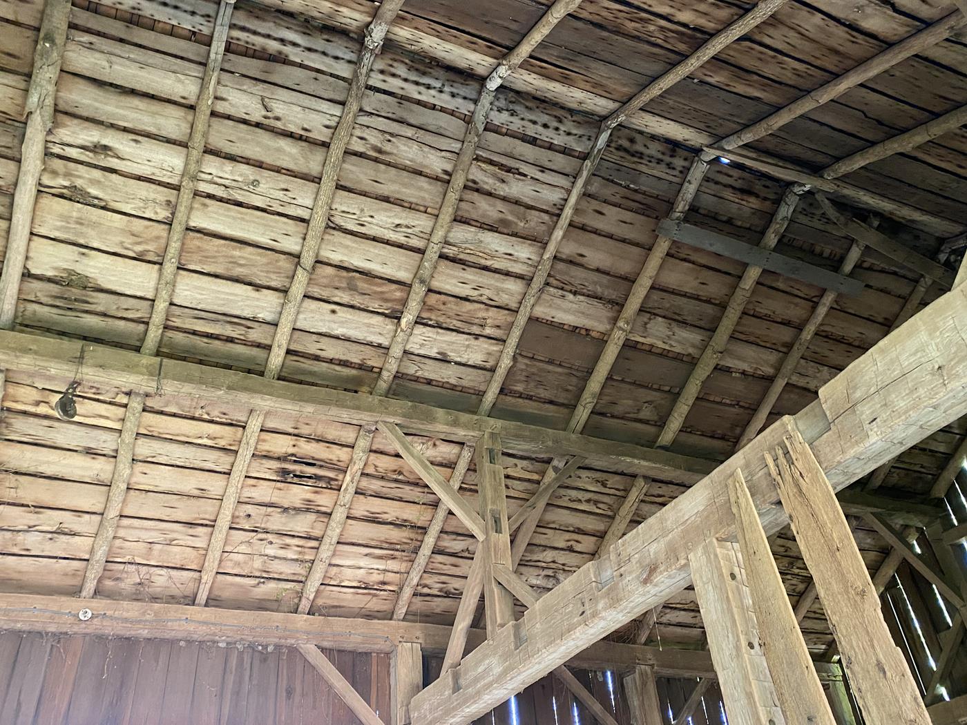 https://www.ohiovalleybarnsalvage.com/images/Historic Scott Salvaged Barn Frame - Your Source For Live Edge Slabs / Boards