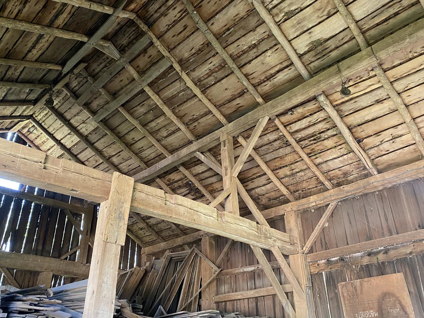 Historic Scott Salvaged Barn Frame 12