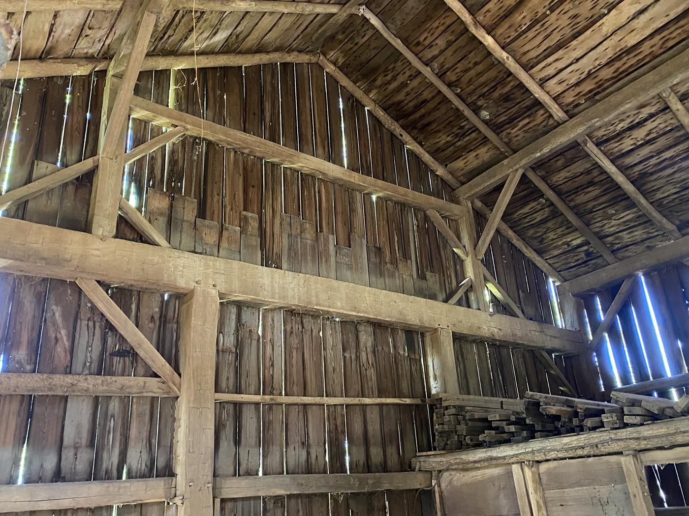 Historic Scott Salvaged Barn Frame 15