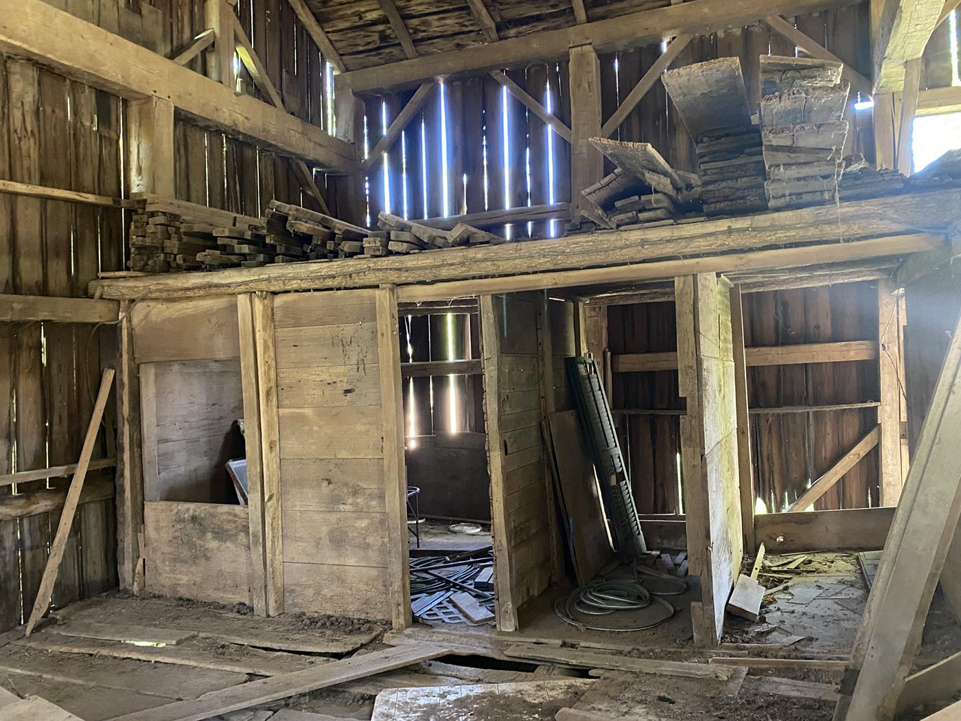Historic Scott Salvaged Barn Frame 16