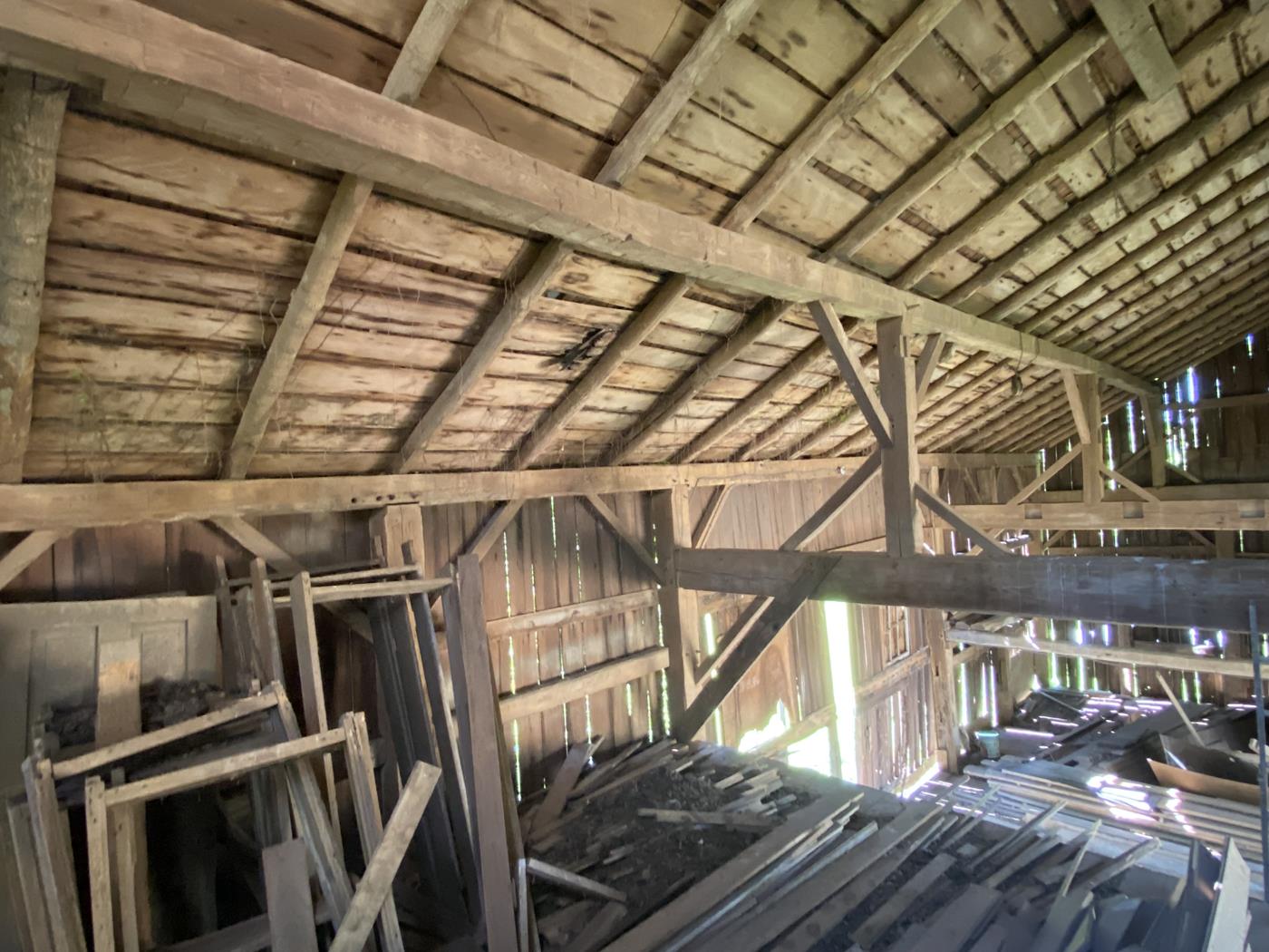 Historic Scott Salvaged Barn Frame 25