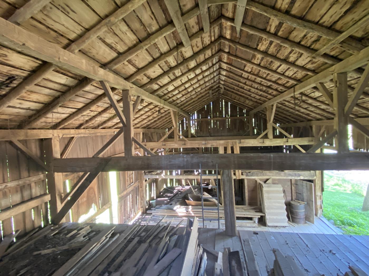 Historic Scott Salvaged Barn Frame 26