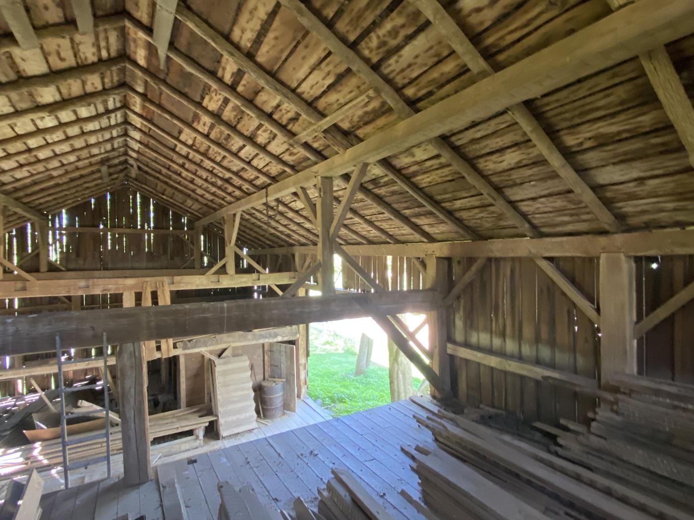 Historic Scott Salvaged Barn Frame 27