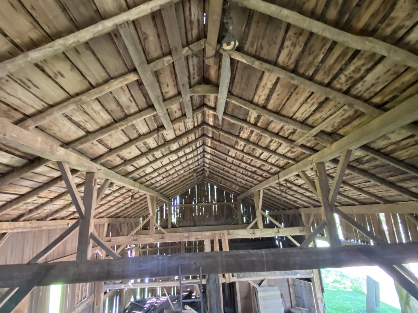 Historic Scott Salvaged Barn Frame 28