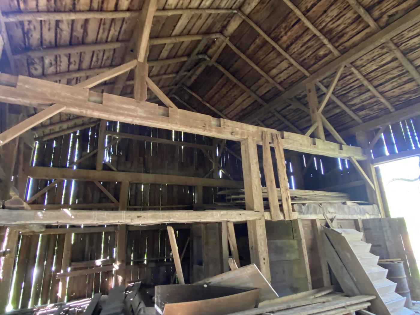 Historic Scott Salvaged Barn Frame 8