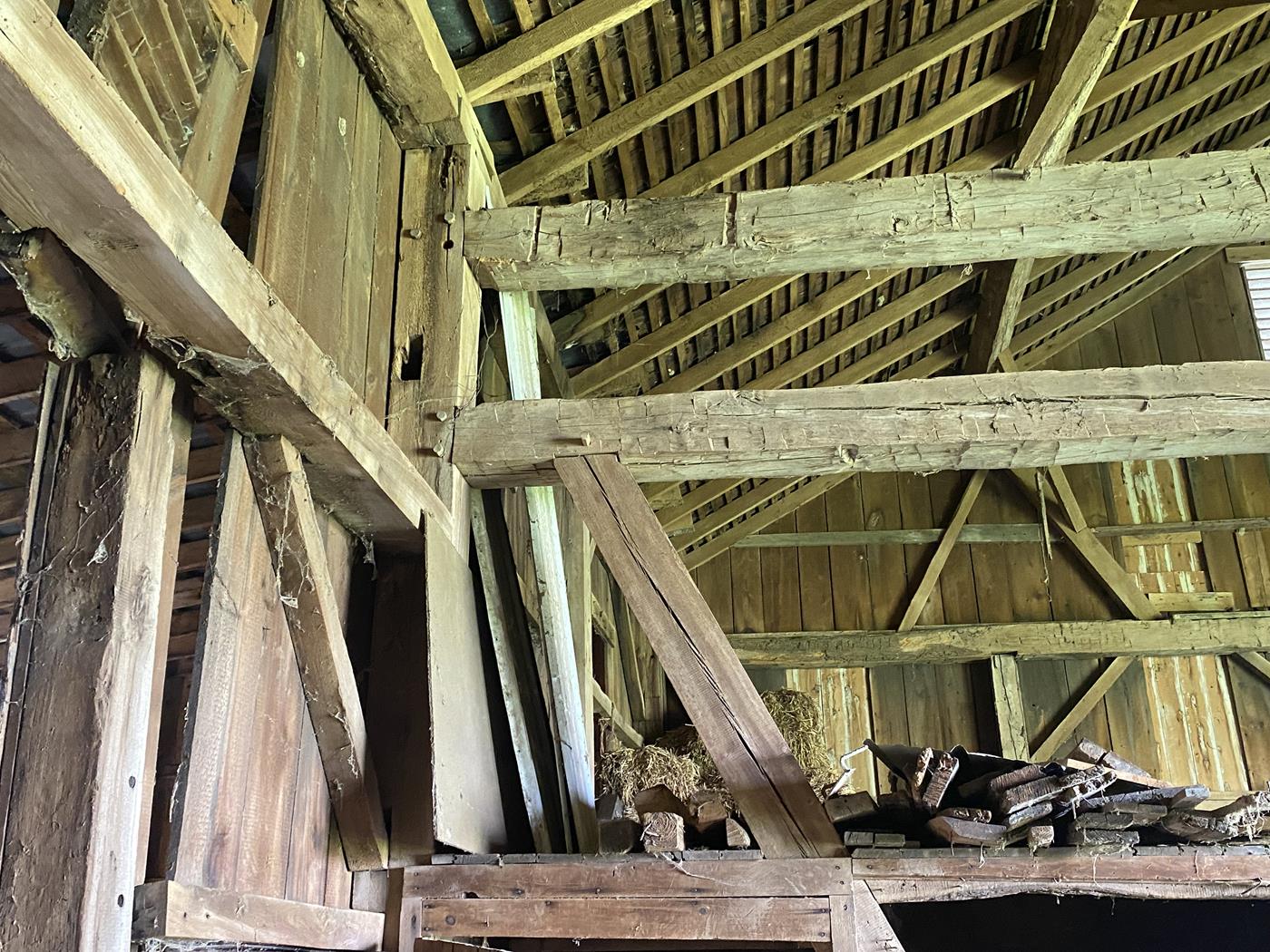 https://www.ohiovalleybarnsalvage.com/images/Marlatt Historic Ohio Barn Frame For Sale - Your Source For Reclaimed Barn Siding