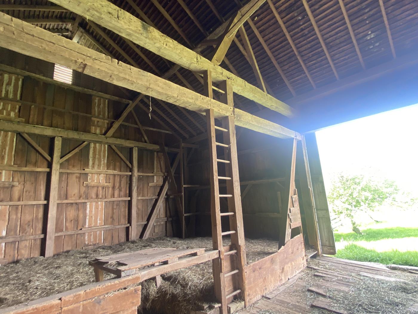 Marlatt Historic Ohio Barn Frame For Sale 27