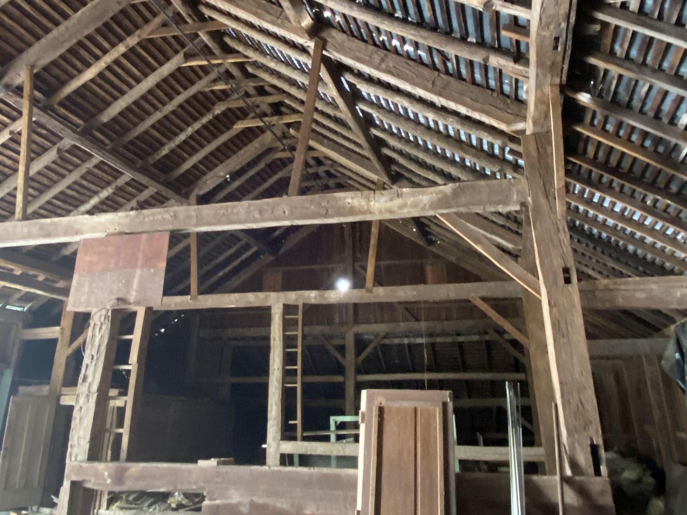 Pebble Creek Historic Ohio Barn Frame 2