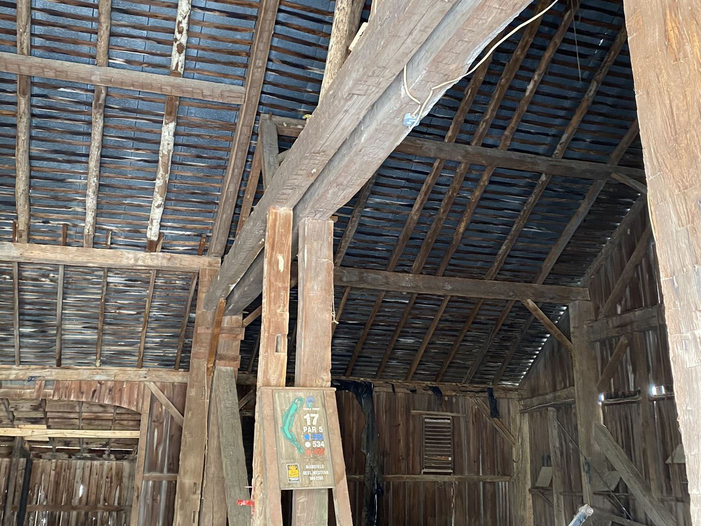 Pebble Creek Historic Ohio Barn Frame 31
